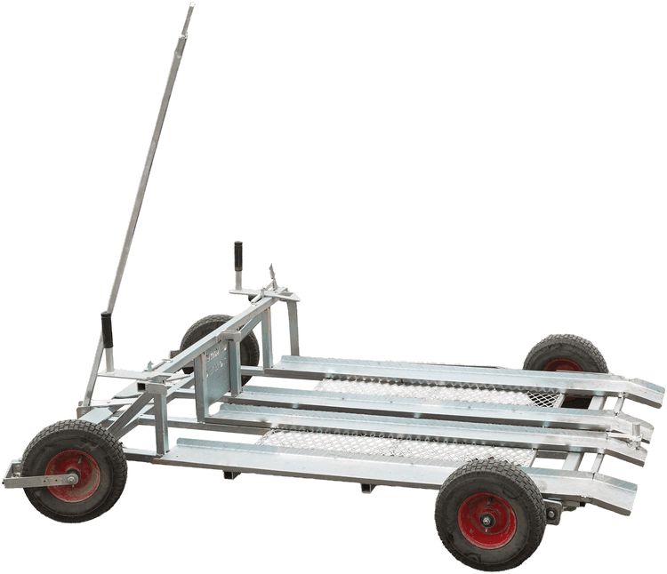 HortiMover side profile with raised drawbar